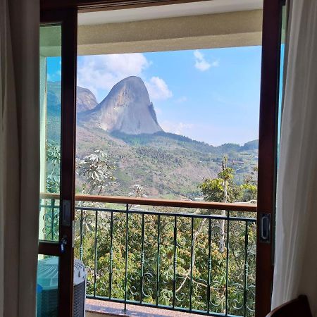 Vista Para Pedra Azul E Tv De 85" Exterior photo